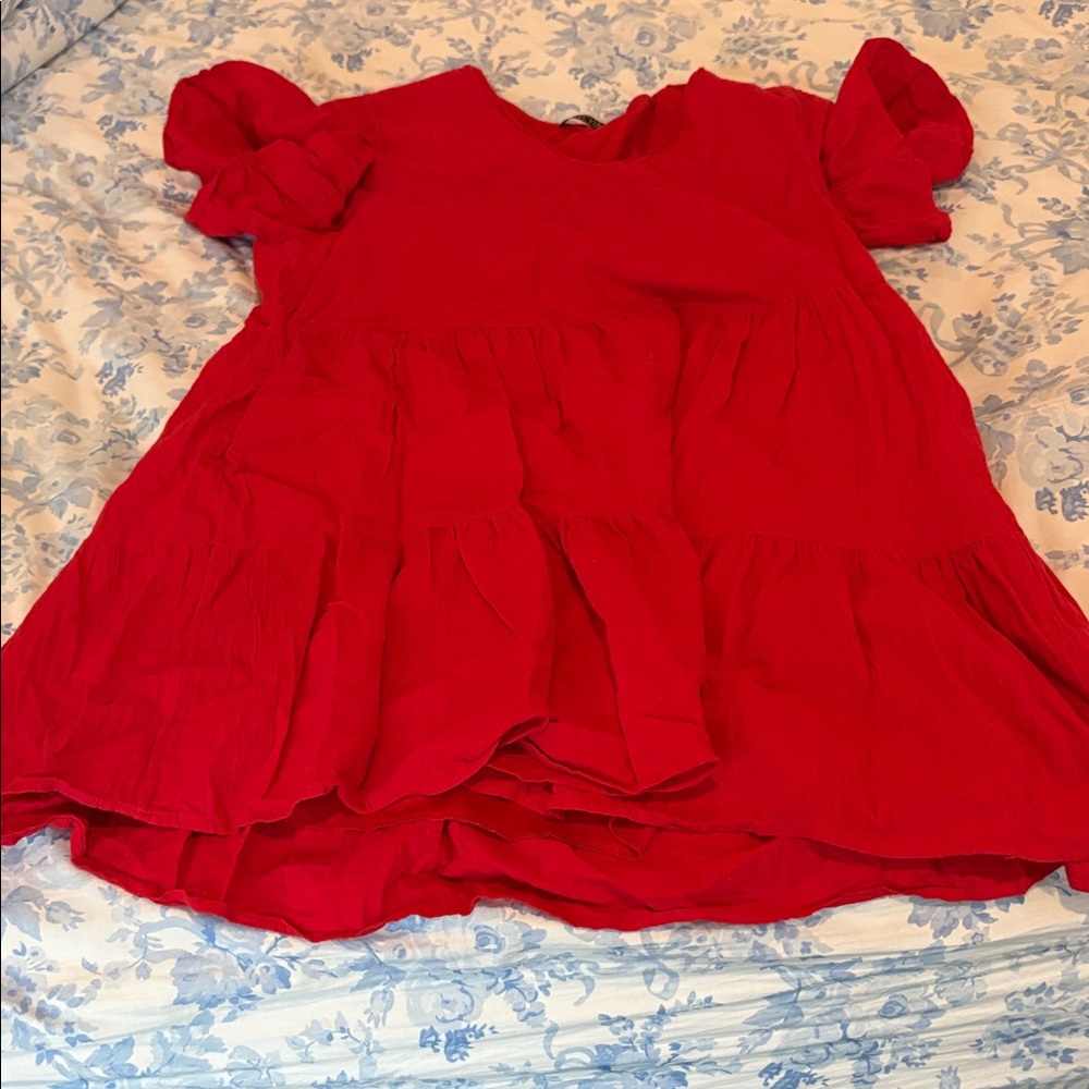 Fancyinn Red Women's Dress